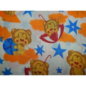 New Vintage Teddy Bear Cotton Fabric by the Yard 1 Yd - 36" X 44" Pre-Cut Sewing